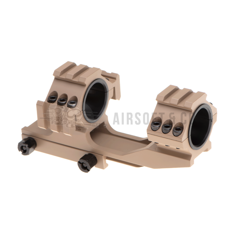 Tri-Side Rail Mount Ø 30 mm - Support polyvalent pour équipement sportif