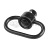 QD Sling Swivel (Black) - Attache Sportive en Acier Inoxydable