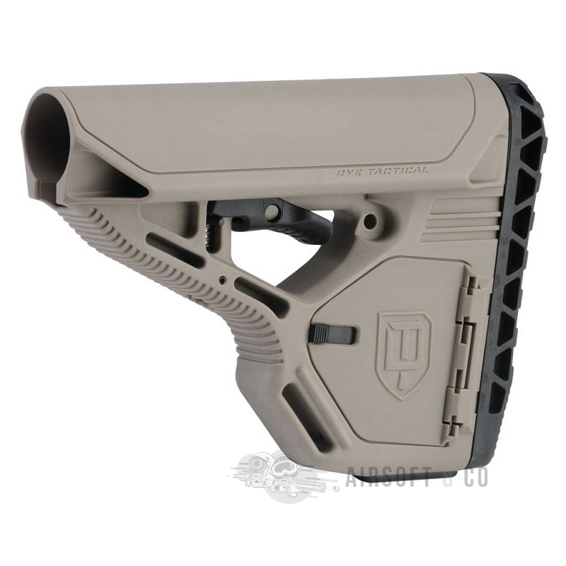 DYE Tactical ISS AR15 Stock (FDE) - Performance et Confort