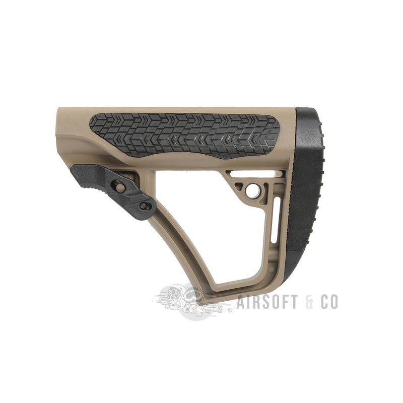 Double Bell DD Style AR-15 Stock (FDE) - Équipement Sportif