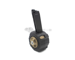 HFC G17 / G18 Gas Drum Magazine - Accessoire Airsoft de Qualité
