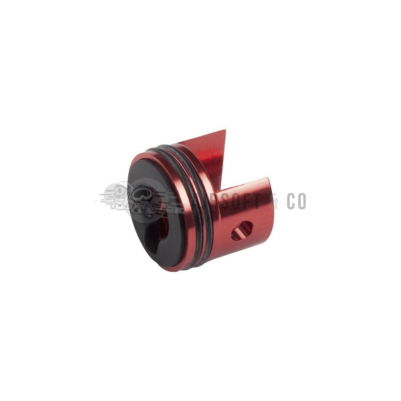 Tête de cylindre en aluminium rouge pour gearbox V7 - Équipement Sportif