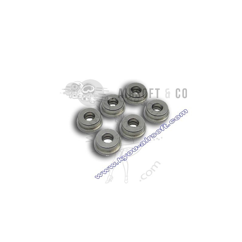 Bushings métal Ø 7 mm - 6 pièces pour équipements sportifs