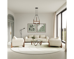 Capri Sofa Set - Canapé haut de gamme pour intérieurs contemporains