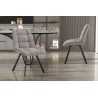 Chaise Lizzy Tissu Ote Share 160 Gris clair - Meubles élégants