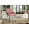 Chaise Sem Tissu Rose - Meubles élégants et modernes