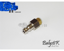 Coupleur mâle avec entrée macroflex Ø 4 mm - Équipement Sportif