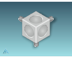 Raccord en cube 30/3 B SET - Sécurité et Performance