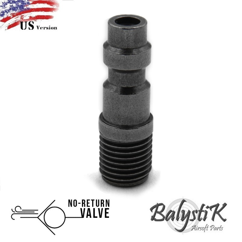 BALYSTIK valve mâle anti-retour pour GBB (US) - Équipement Sportif