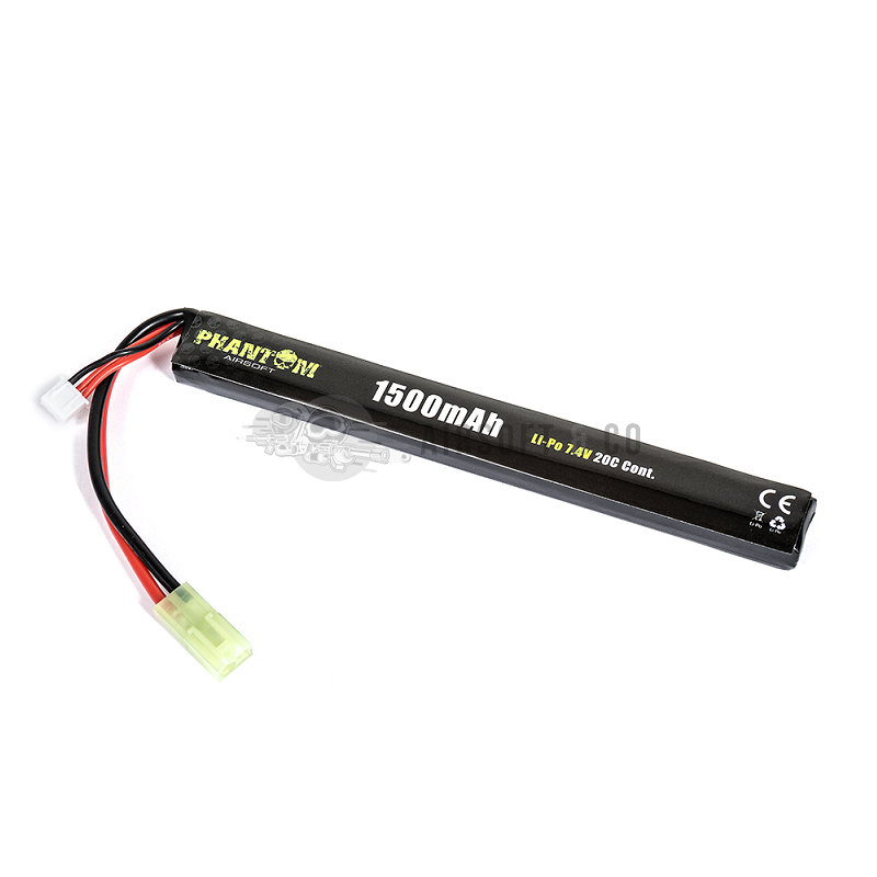 Batterie LiPo 7.4V 1500 mAh 20C - Équipement Sportif
