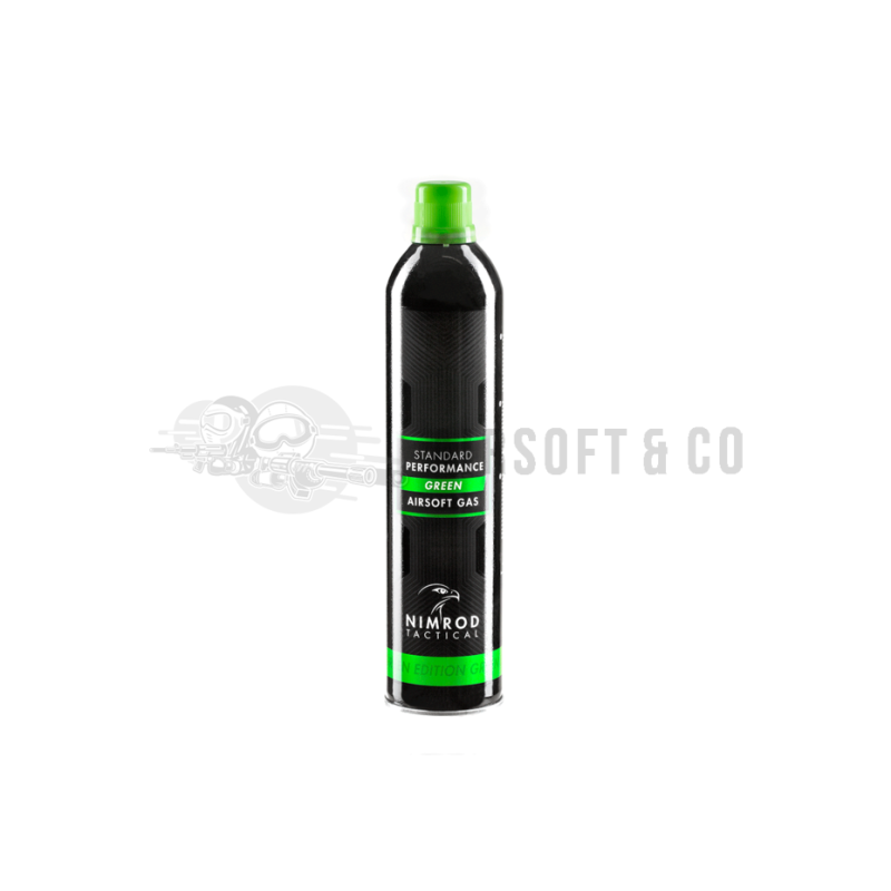 NIMROD Green Gas 500 ml 145 psi - Performance et Haute Qualité