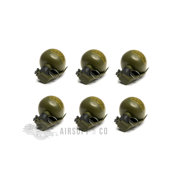 Grenade à main type M67 PYROSOFT - Équipement Sportif