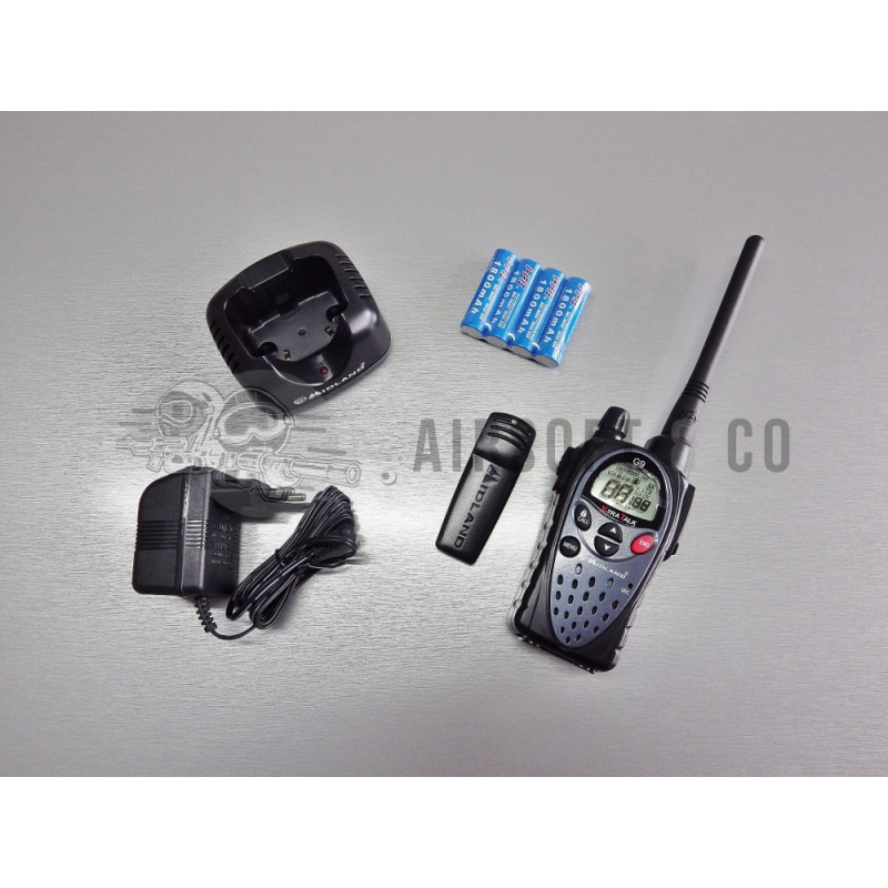 Midland G9 Plus - Radio Performante pour Activités de Plein Air