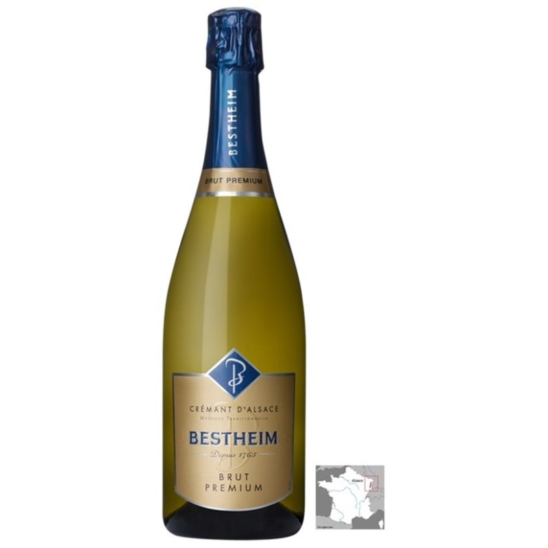 Crémant Bestheim Brut Premium Alsace AOC - 75cl
