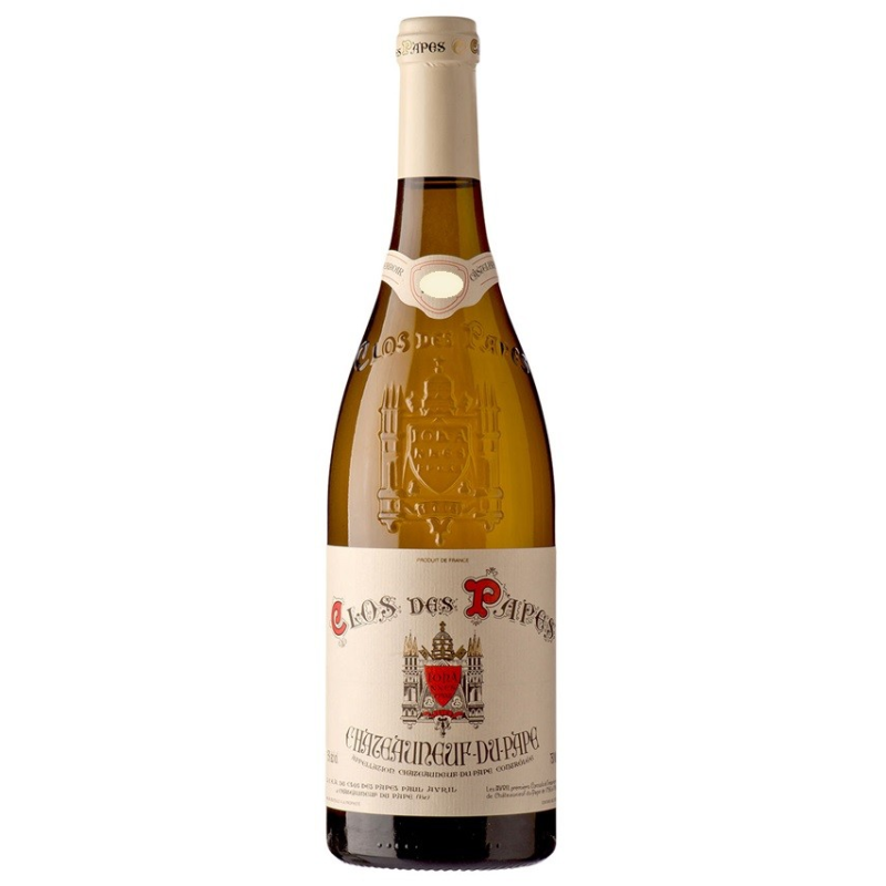 Châteauneuf du Pape blanc Clos des Papes bio 2018 - Vin d'exception