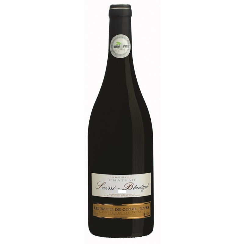Costières de Nîmes AOC Château St-Bénézet 2020 - Vin Rouge Haut de Gamme