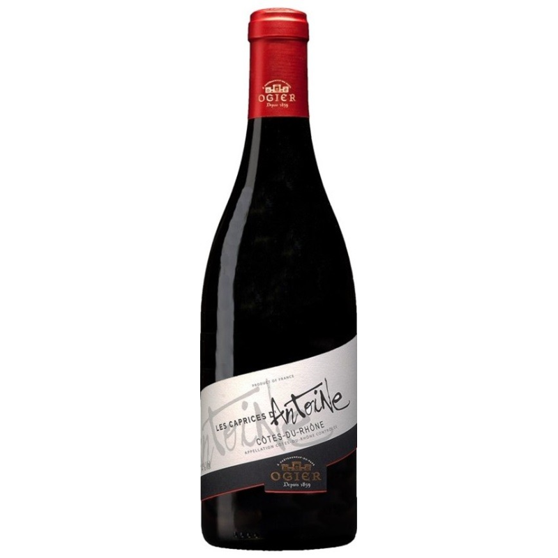 Côtes du Rhône AOC Les Caprices d'Antoine 2024 - Vin Rouge Haut de Gamme