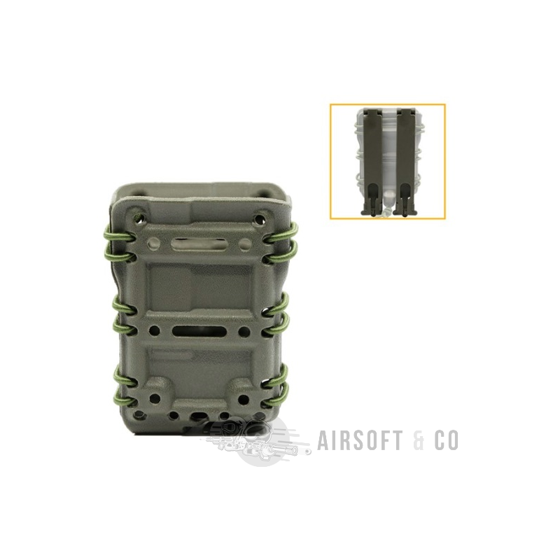 TACTICAL OPS poche Molle 5.56 extensible (OD) - Équipement Sportif