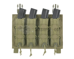 Porte-chargeurs Molle MP5 (4 emplacements) BUAPCC - Équipement Sportif