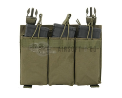 Porte-chargeurs Molle M4 (3 emplacements) BUAPCC - Équipement Sportif