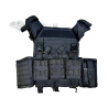 ANAREUS SPIDER Modular Plate Carrier (Black) - Équipement Sportif de Qualité