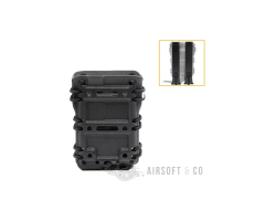 Poche Molle 5.56 extensible - TACTICAL OPS (Black) | Équipement Sportif