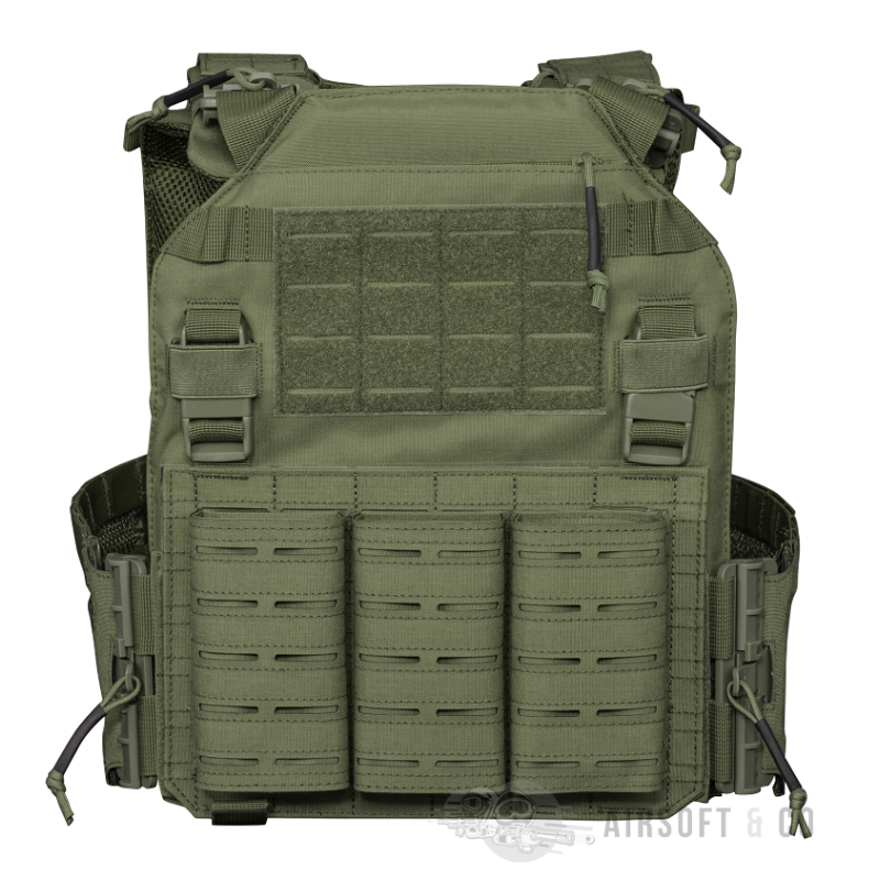 Gilet porte-plaques QD Tactical OPS (OD) - Équipement sportif haut de gamme