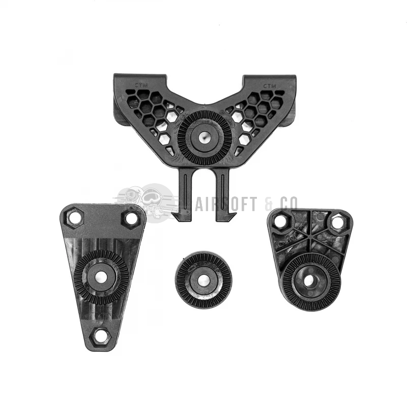 CTM Safe Angle System & Molle Panel Kit (Black) - Équipement Sportif Haut de Gamme