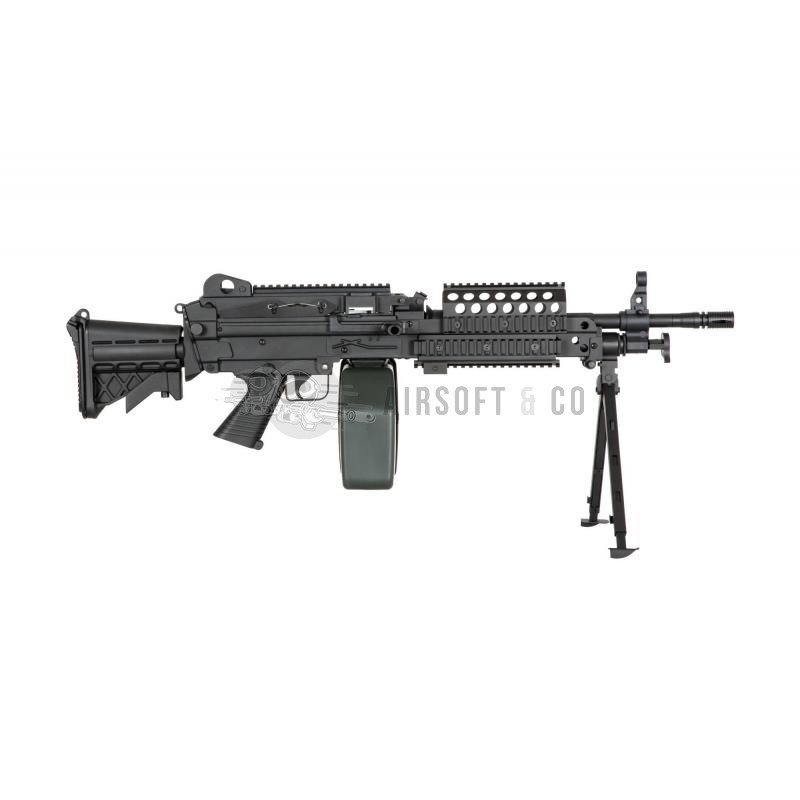 Fusil airsoft FN MK46 AEG - Black | Équipement Sportif de Qualité