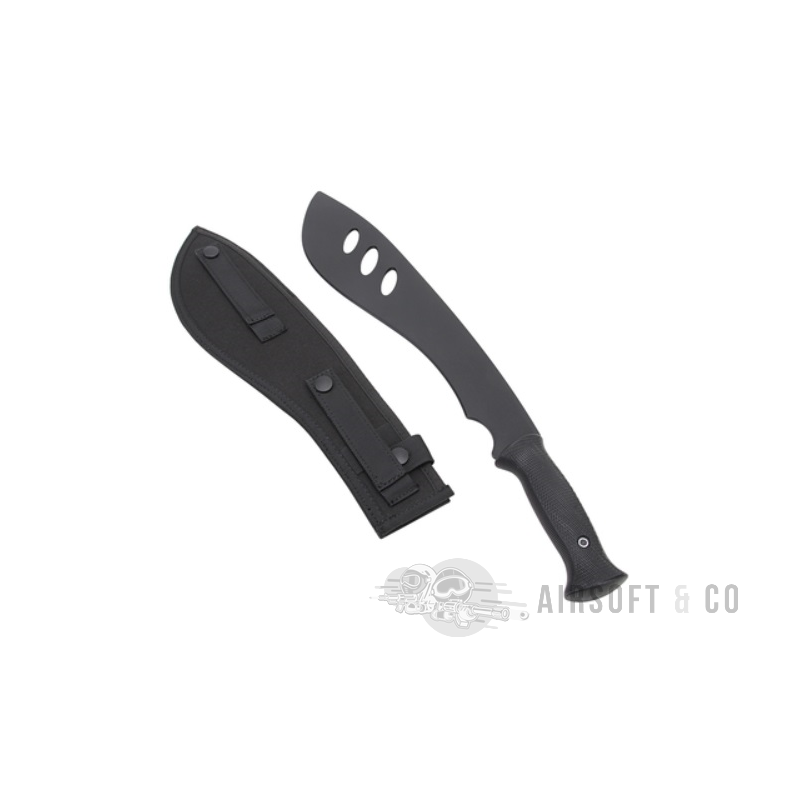 TACTICAL OPS machette factice (Black) - Équipement Sportif