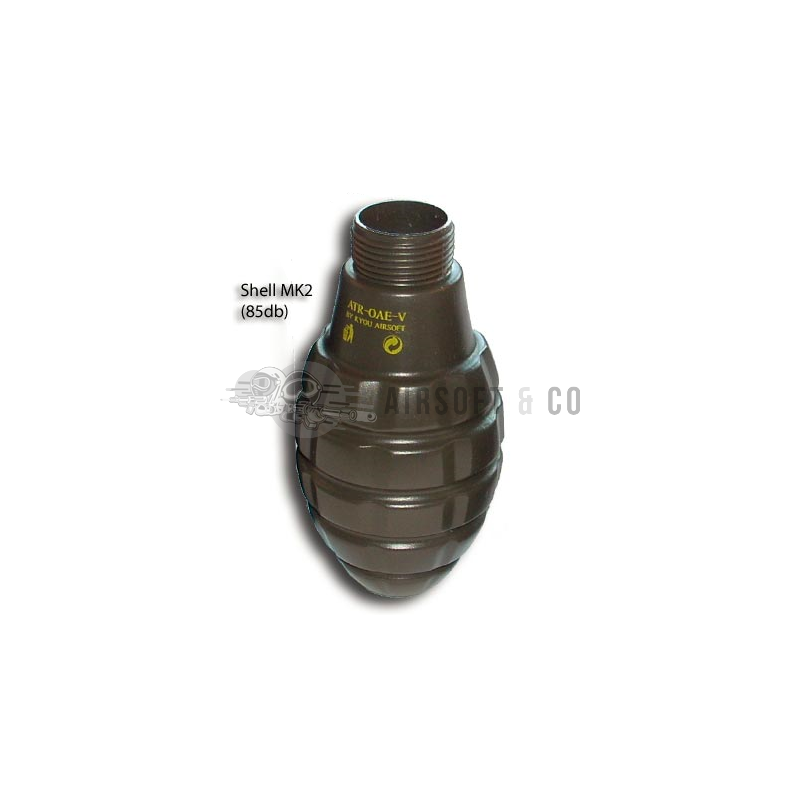 Enveloppe grenade CO2 Type MK2 - Équipement Sportif Haut de Gamme