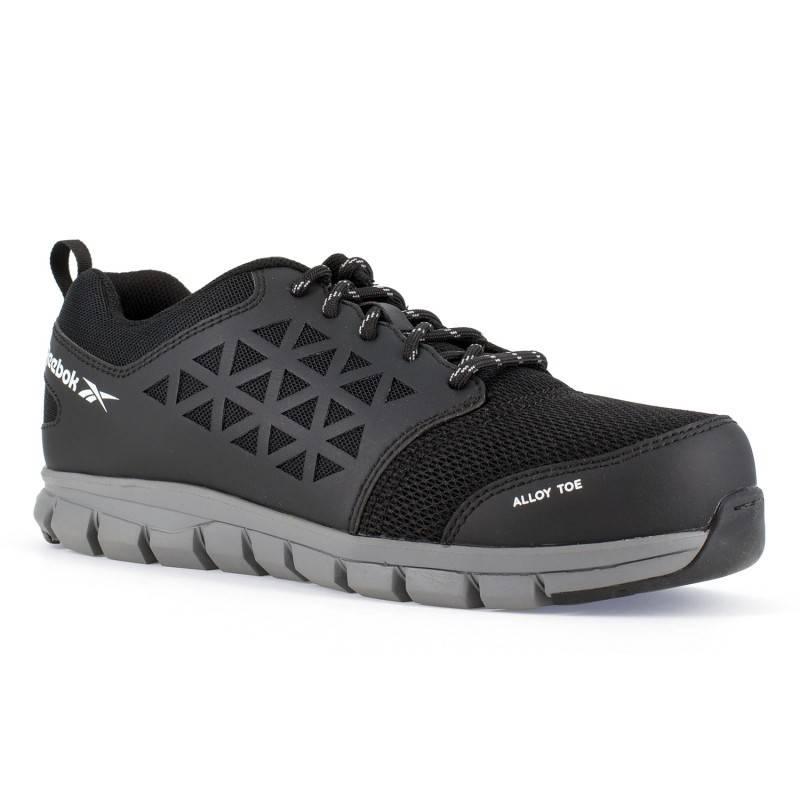 Baskets de sécurité S1P Excel Light Black Reebok - Sécurité et confort
