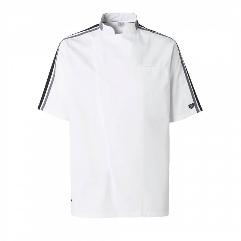 Veste de cuisine homme manches courtes GC Score Molinel - Confort et Style