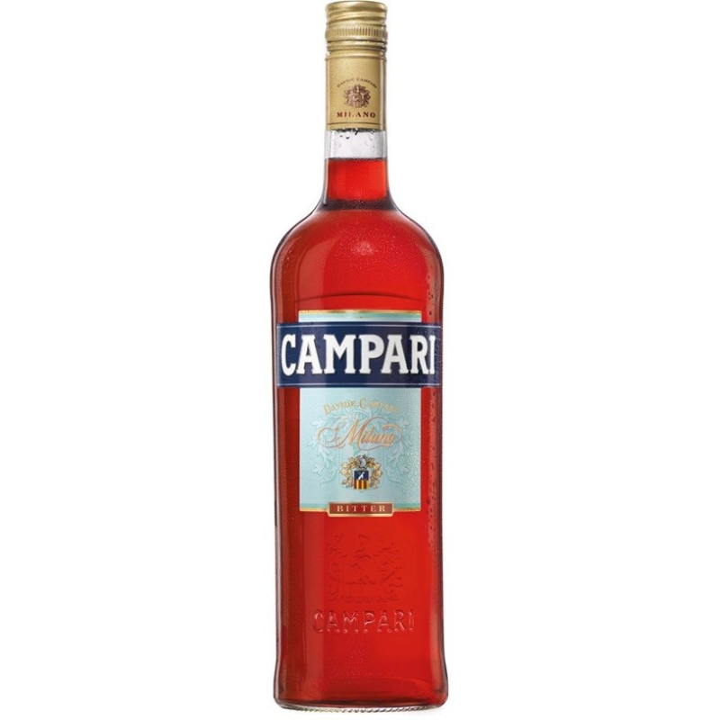 Campari Bitter Italie 100 cl 25° - Apéritif de Qualité