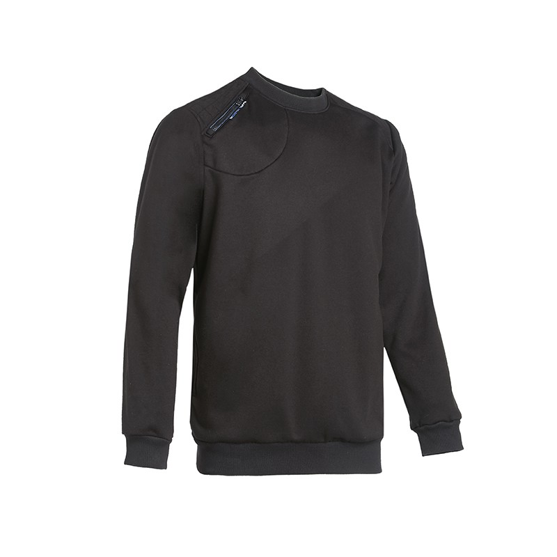 Pull de travail homme renforcé Leon noir | North Ways