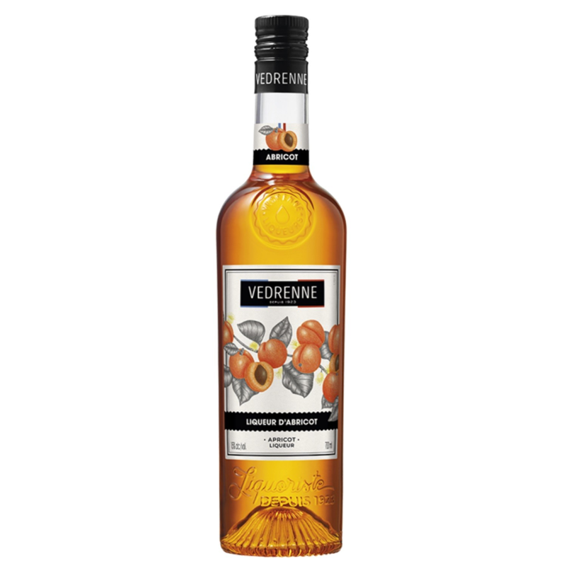 Crème abricot Vedrenne 70 cl - Liqueur haut de gamme