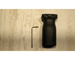 Poignée verticale PVC pour rail Picatinny - Équipement sportif