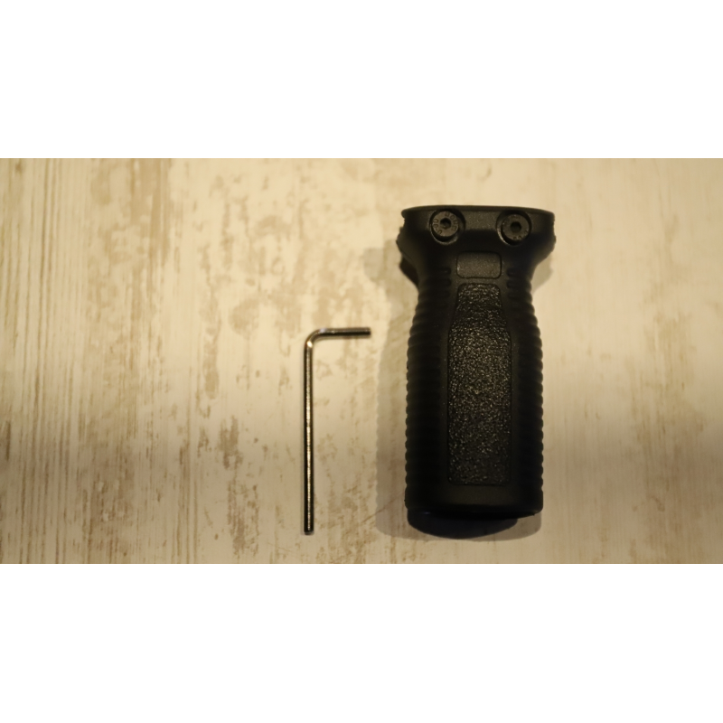 Poignée verticale PVC pour rail Picatinny - Équipement sportif
