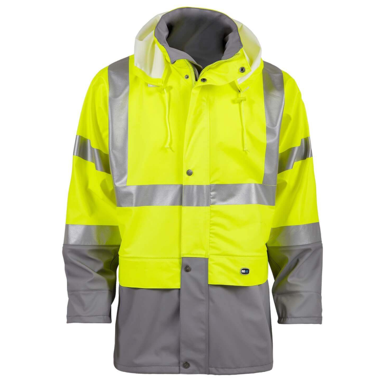 Veste de pluie haute visibilité Bandit Nine Worths - Sécurité et Confort