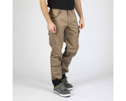Pantalon de travail homme Antras beige Nine Worths - Résistant et Pratique