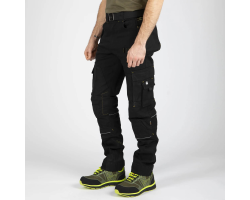 Pantalon de travail coton Howard black Nine Worths - Confort et Durabilité