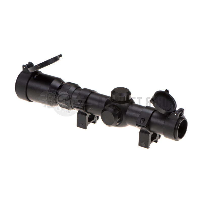1 - 4 x 24 Tactical Scope - Optique de précision pour chasse et tir