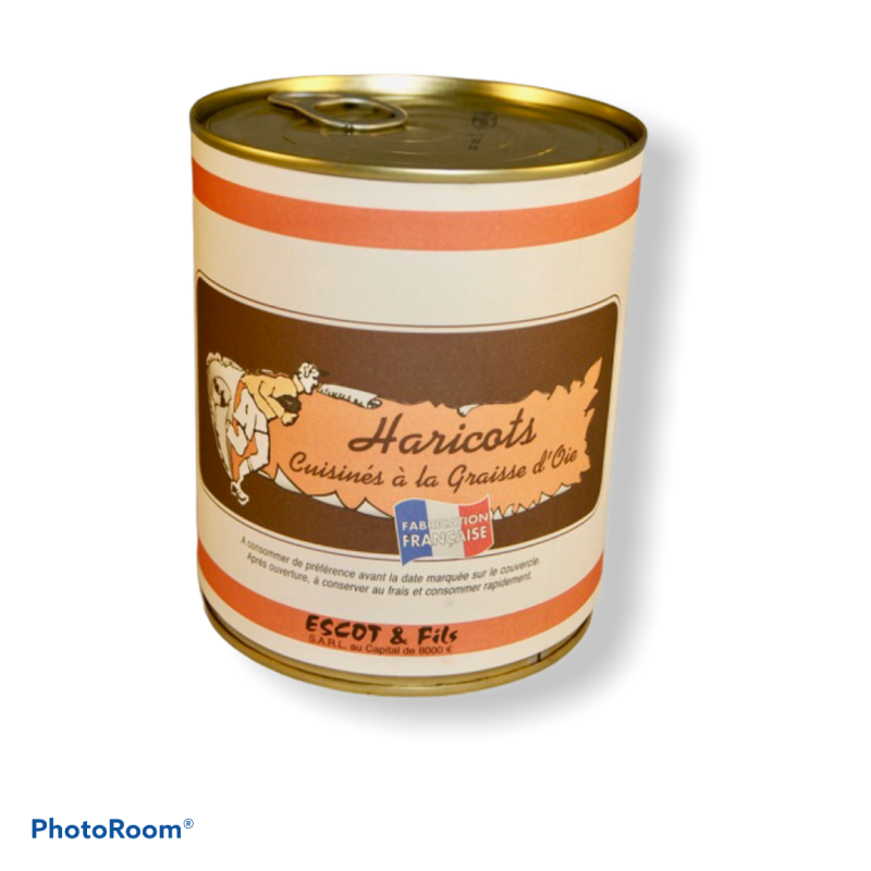 Haricots cuisinés en sauce - Épicerie fine