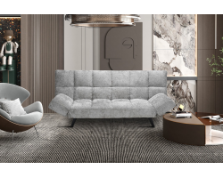 Canapé-lit 'Bursa' gris en eucalyptus - Confort et élégance