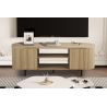 Meuble TV 'Lagos' 160 cm - Chêne Naturel | Meubles Contemporains