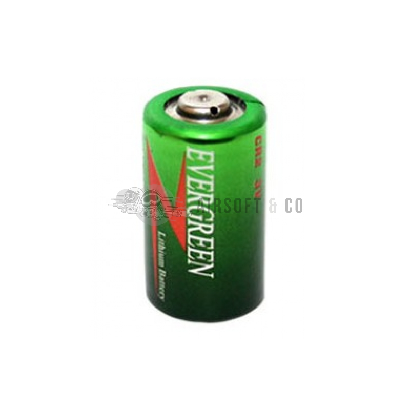 Pile lithium CR2 - 3 V pour équipements sportifs