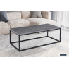 Table basse Dallas en décor pierre gris - Elegance moderne