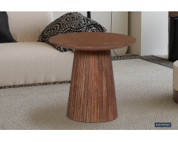 Table basse 'Miguel' 50 cm en bois de manguier - Élégante et pratique