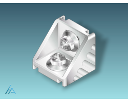 Équerre 45x45 B complète - Montage rapide et précis