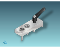 Gabarit de perçage pour jonction rapide 11 mm - Précision et Performance